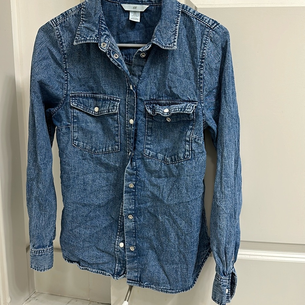 Denim shirt